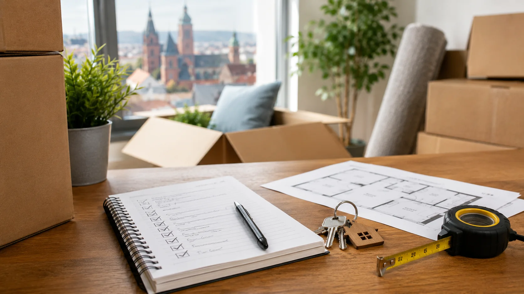 Umzug in Mainz planen: Checkliste für einen stressfreien Umzug