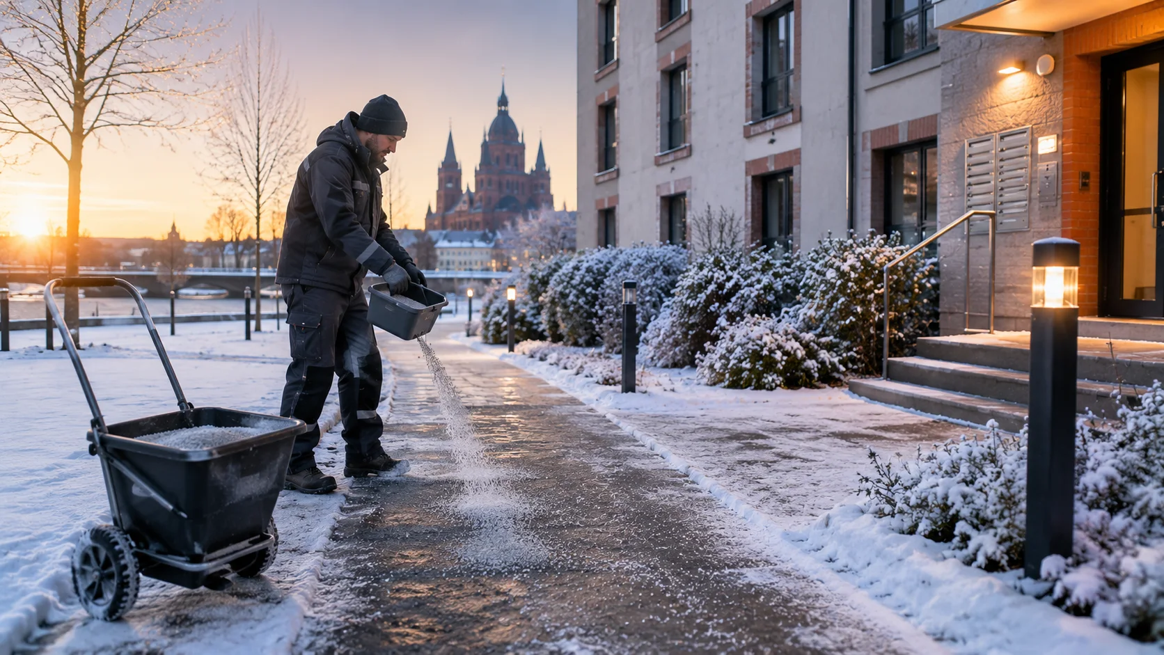 Winterdienst in Mainz: Was Eigentümer und Mieter wissen sollten
